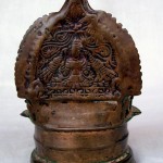 Bronze Gajalakshmi Oil Lamp