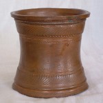 Rare Copper Panchapatra (Holy Water Container) used in Hindu Worships, India.